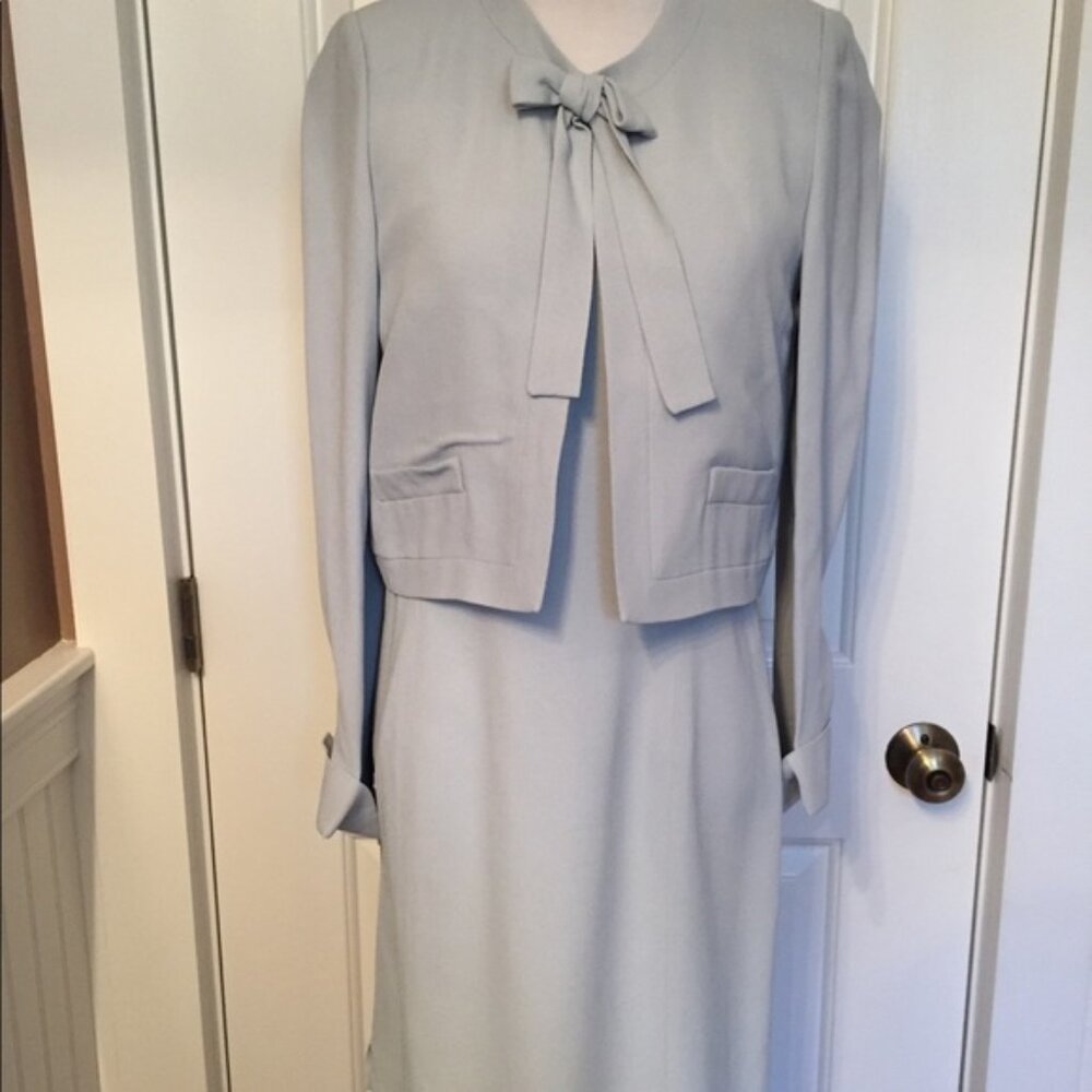 SONIA RYKIEL DRESS & JACKET PALE BLUE 2 PIECE PC COORD SET Size 4